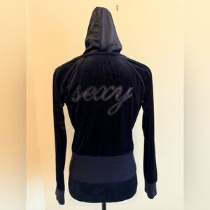 Vintage Victoria Secret Sexy Little Things Black “Sexy” Hoodie